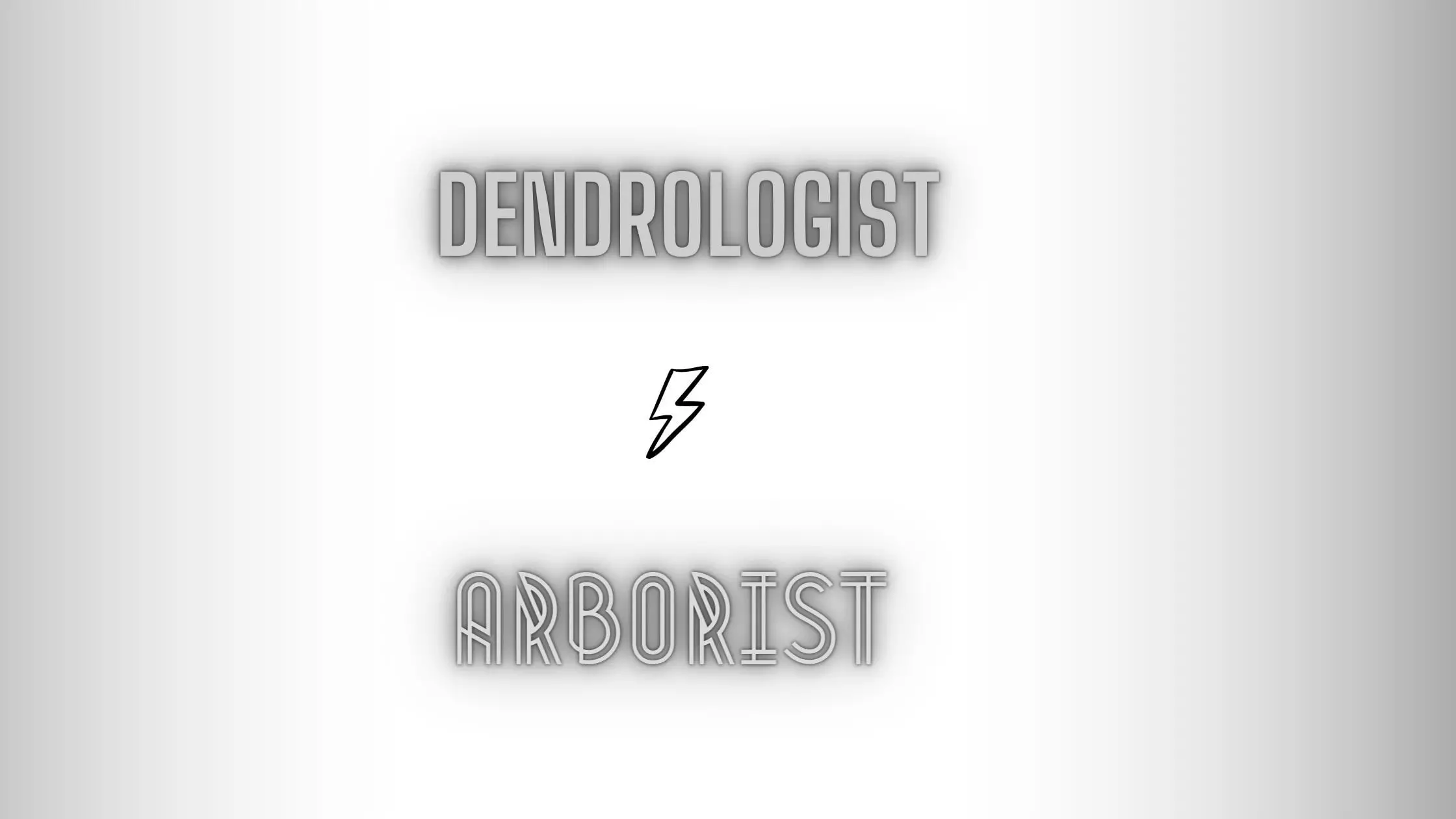 Dendrologist vs Arborist