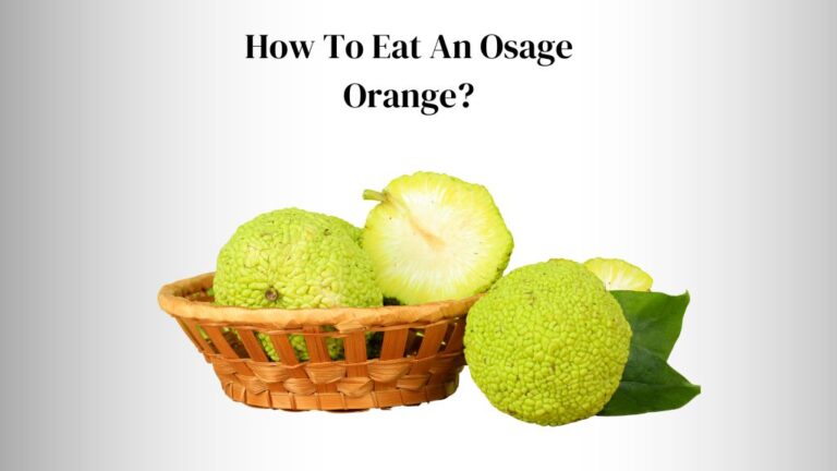How To Eat An Osage Orange? (3 Easy Methods)