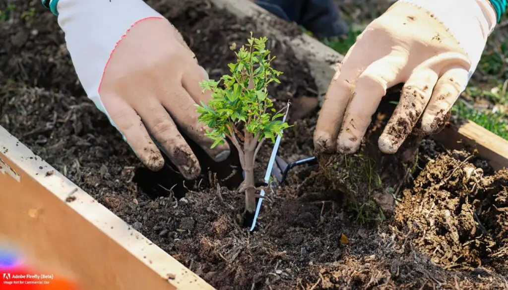 Planting Cuttings of a Tree