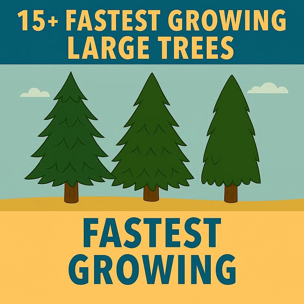 15+ Fastest Growing Large Trees