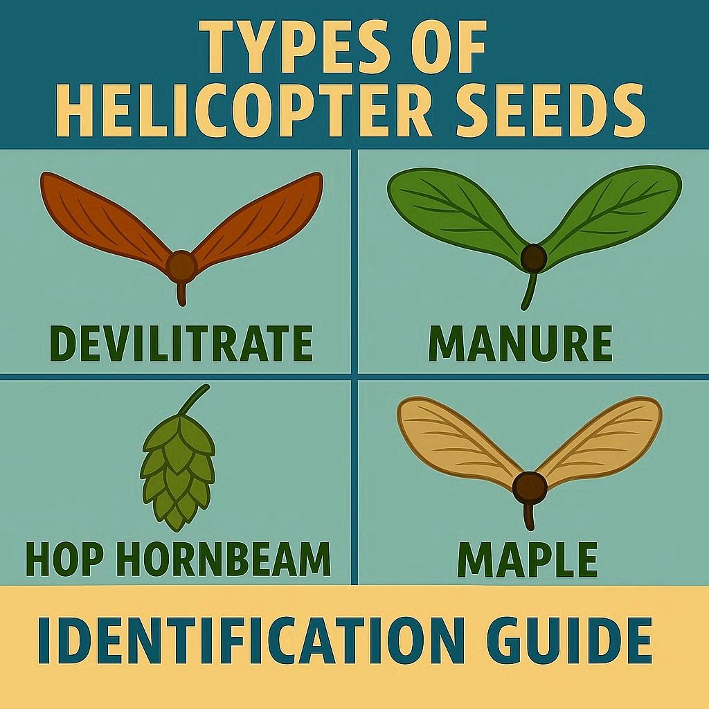 Types of Helicopter Seeds