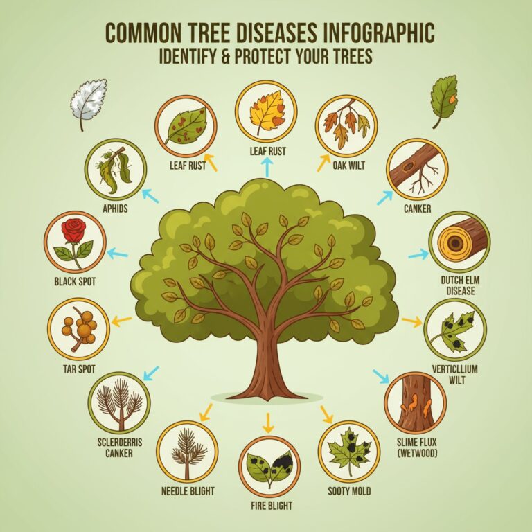 20 Tree Diseases: Types, Causes, Symptoms
