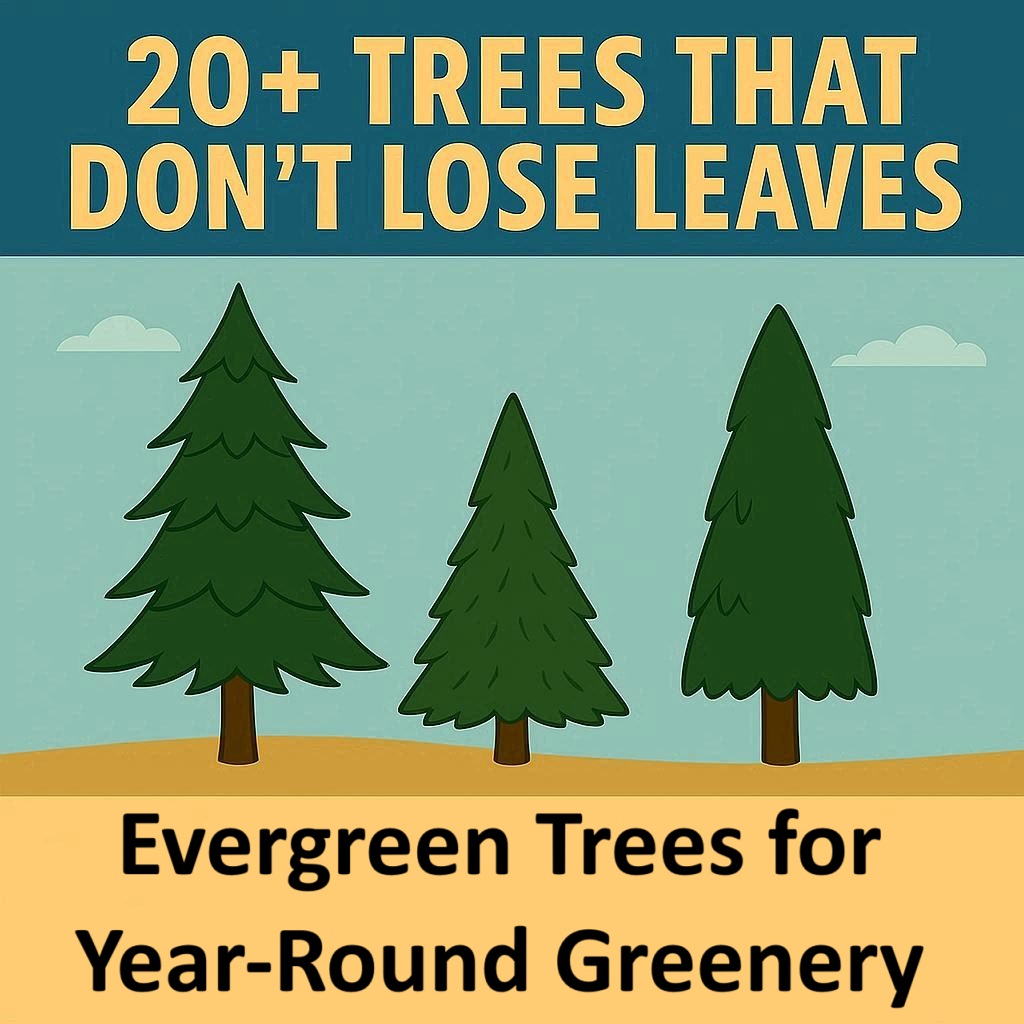 Trees That Don’t Lose Their Leaves