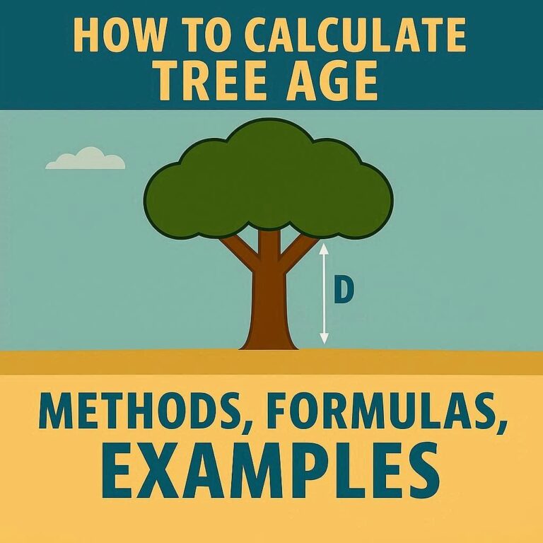 How to Calculate Tree Age