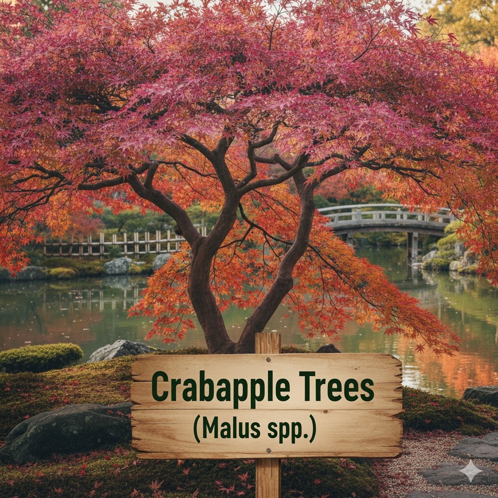 Crabapple Trees (Malus spp.)