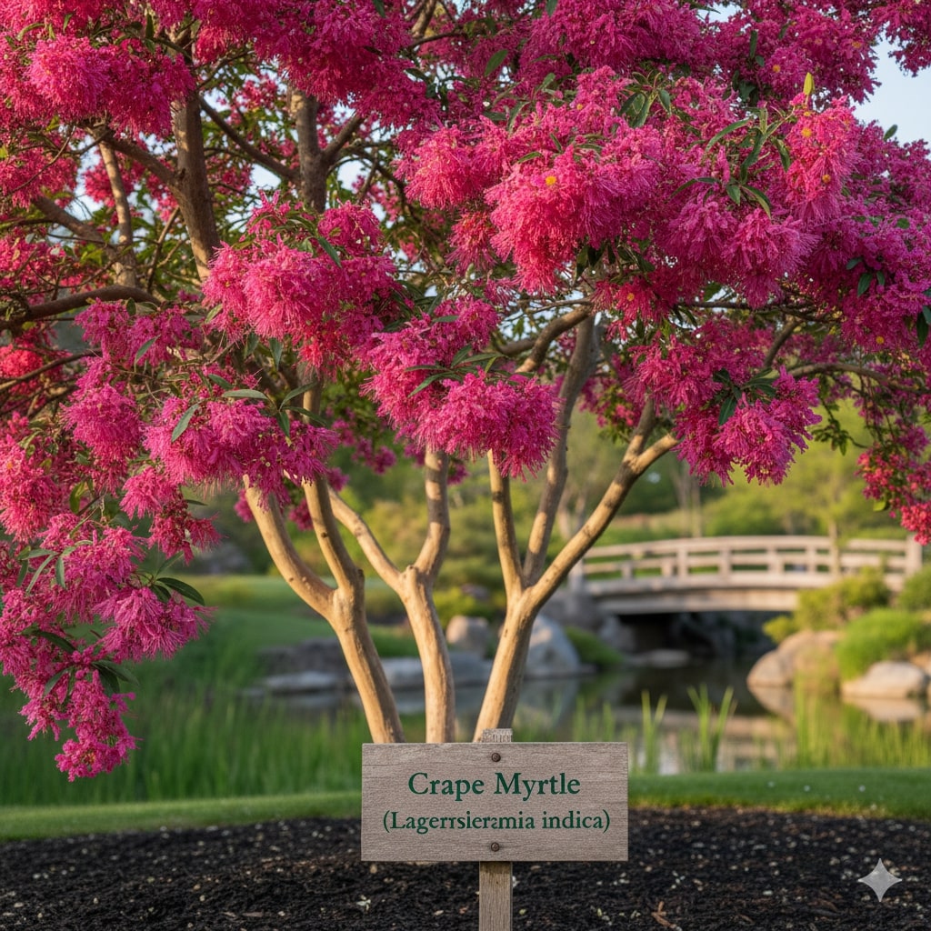 Crape Myrtle (Lagerstroemia indica)
